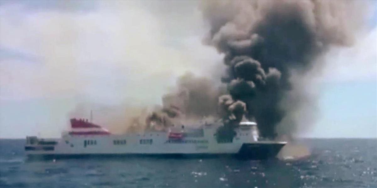 Na francúzskom trajekte vypukol požiar: Plavidlo núdzovo zakotvilo na Malorke