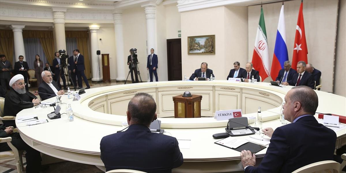 Rusko, Irán a Turecko zabránili rozpadu Sýrie