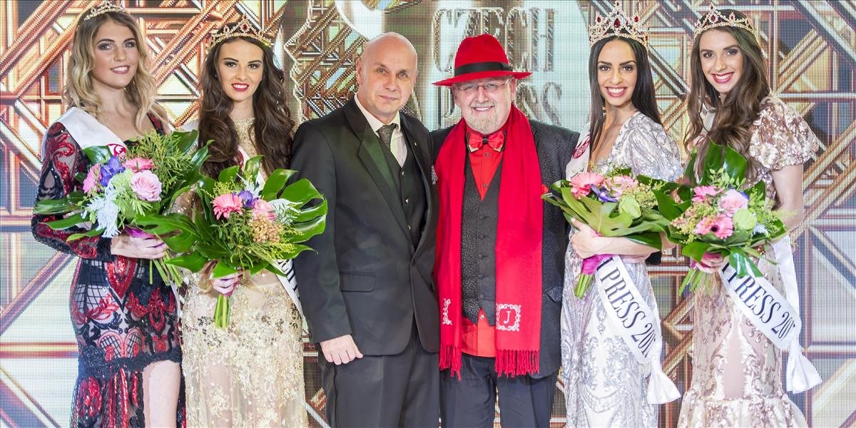 Jozef Oklamčák v Prahe vyberal Miss Czech Press 2017