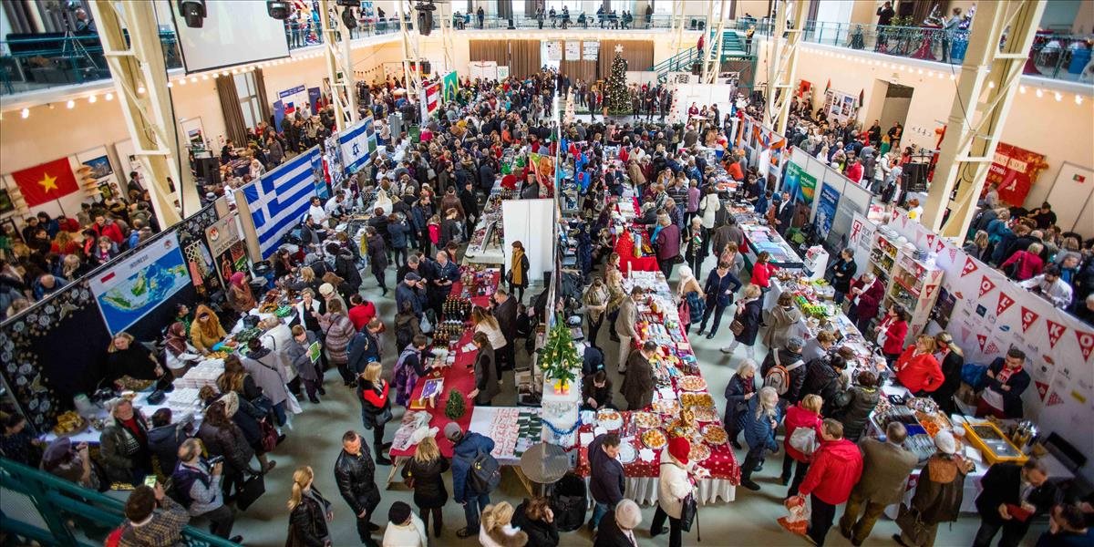 Stará tržnica v Bratislave opäť hostí charitatívny Vianočný bazár