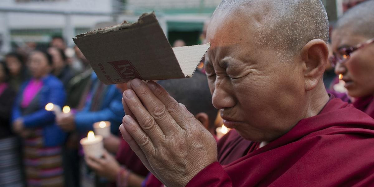 Tibetský mních sa podpálil na protest proti čínskej vláde