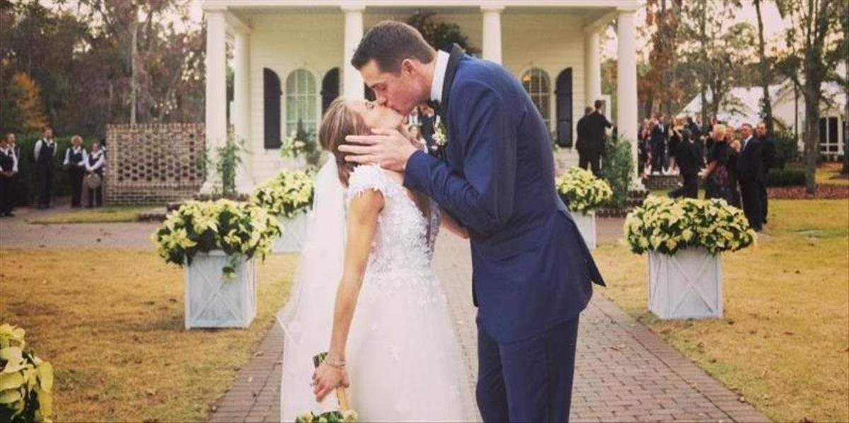 FOTO Tenista John Isner sa oženil, zobral si návrhárku šperkov
