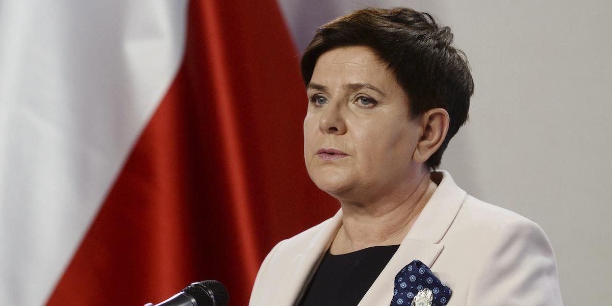 Vláda poľskej premiérky Szydlovej prežila hlasovanie o dôvere