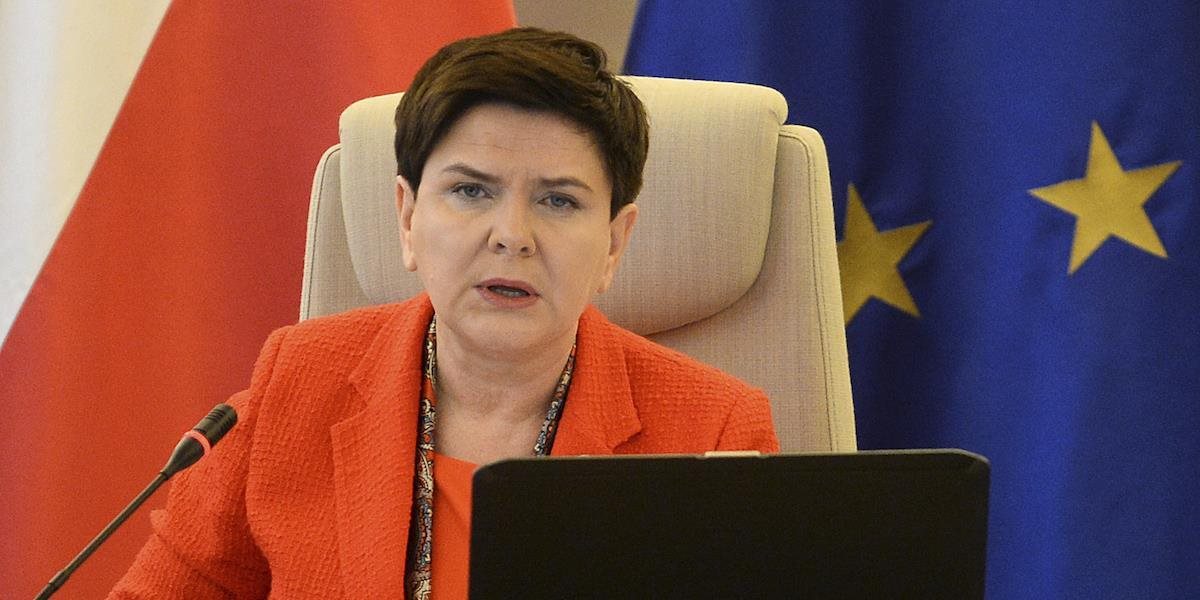 Poľská premiérka Szydlová odstúpila, nahradí ju minister financií Morawiecki