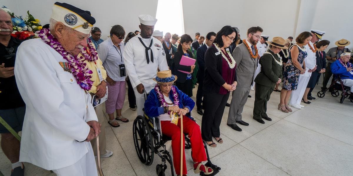 FOTO Američania si pripomenuli 76. výročie útoku na Pearl Harbor