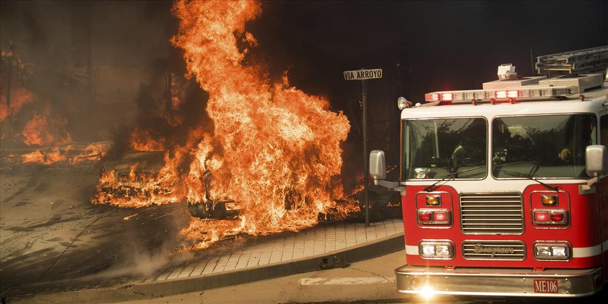 VIDEO Trump vyhlásil v Kalifornii stav núdze, dôvodom sú rozsiahle požiare
