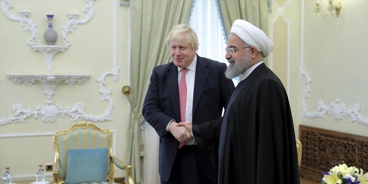 Šéf britskej diplomacie Boris Johnson rokoval s prezidentom Rúháním