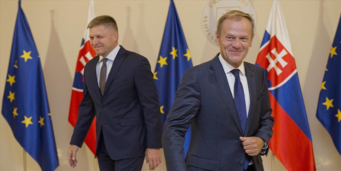 Fico na summite EÚ podporí Tuska, podľa ktorého migračné kvóty nefungujú