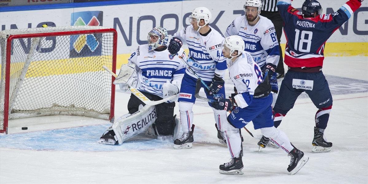 Slováci na úvod MECA Hockey Games zdolali Francúzov, dvojgólový Kudrna