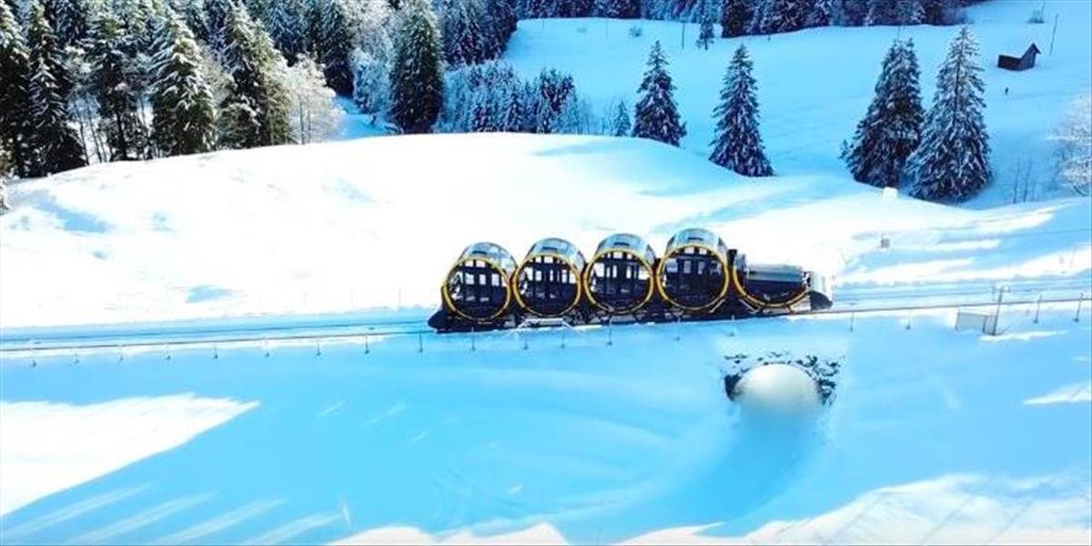 VIDEO Vo Švajčiarsku otvorili najstrmšiu pozemnú lanovú dráhu na svete