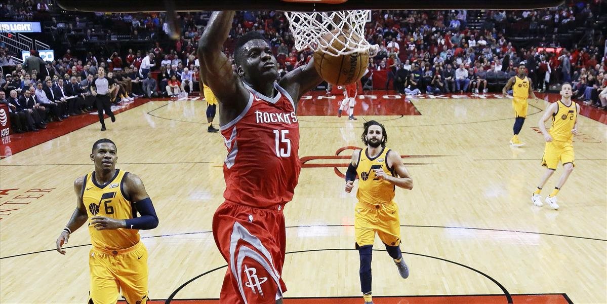 NBA: Houston dosiahol štrnáste víťazstvo v sérii, Bryantove dresy slávnostne vyvesili