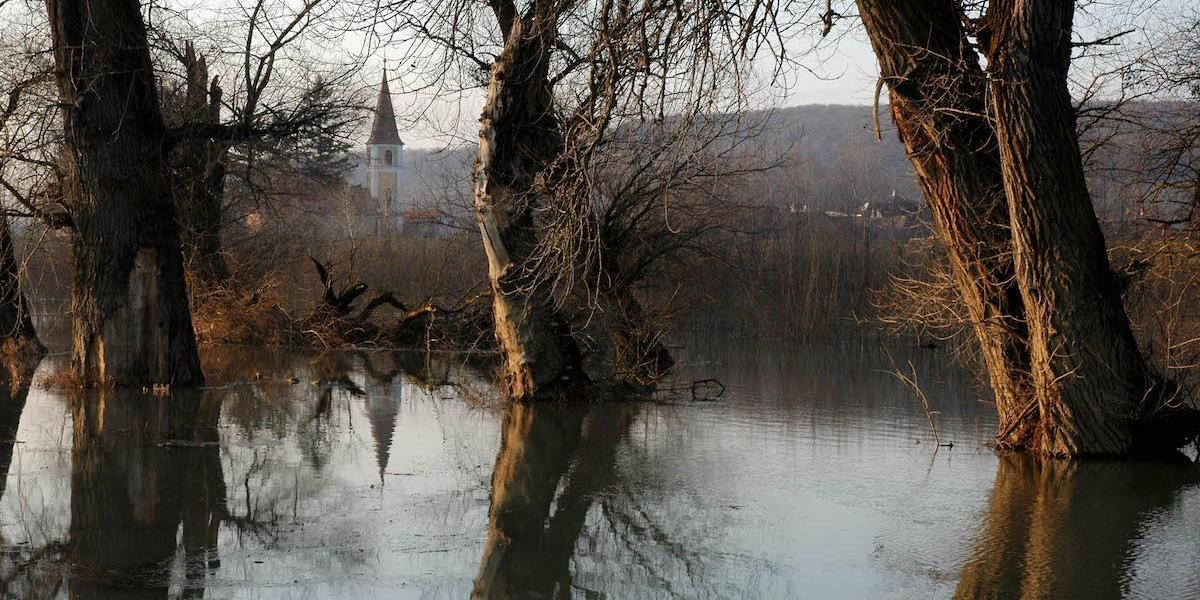 Hladiny riek Laborec a Bodrog v Košickom kraji sú stále vysoké
