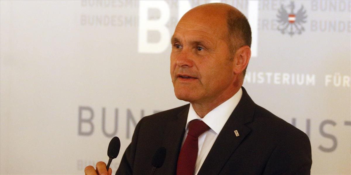 Novým šéfom rakúskeho parlamentu je doterajší minister vnútra Wolfgang Sobotka