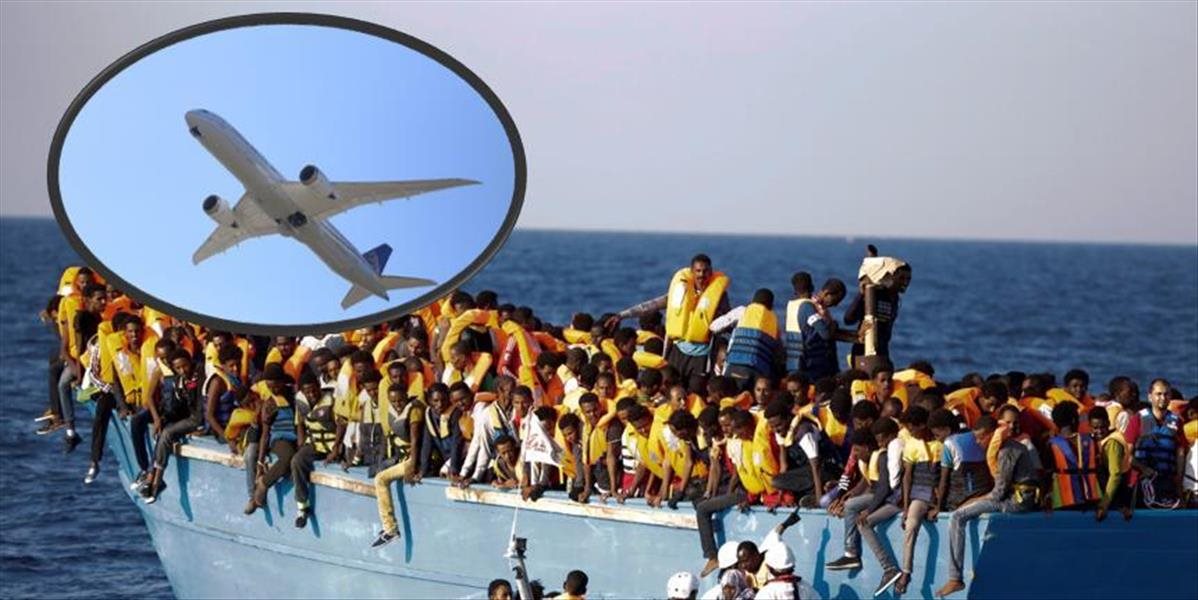 Už sa nebudú plaviť na člnoch: Migrantov z Líbye prevezú do Ríma letecky