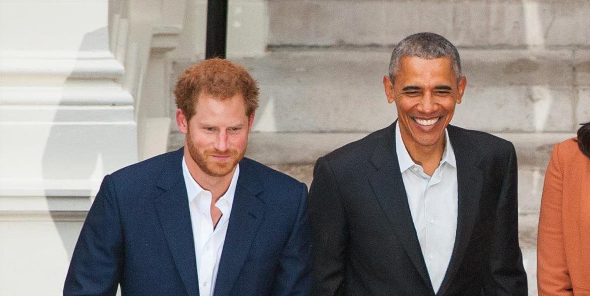 Obama hovoril princovi Harrymu o sile sociálnych médií