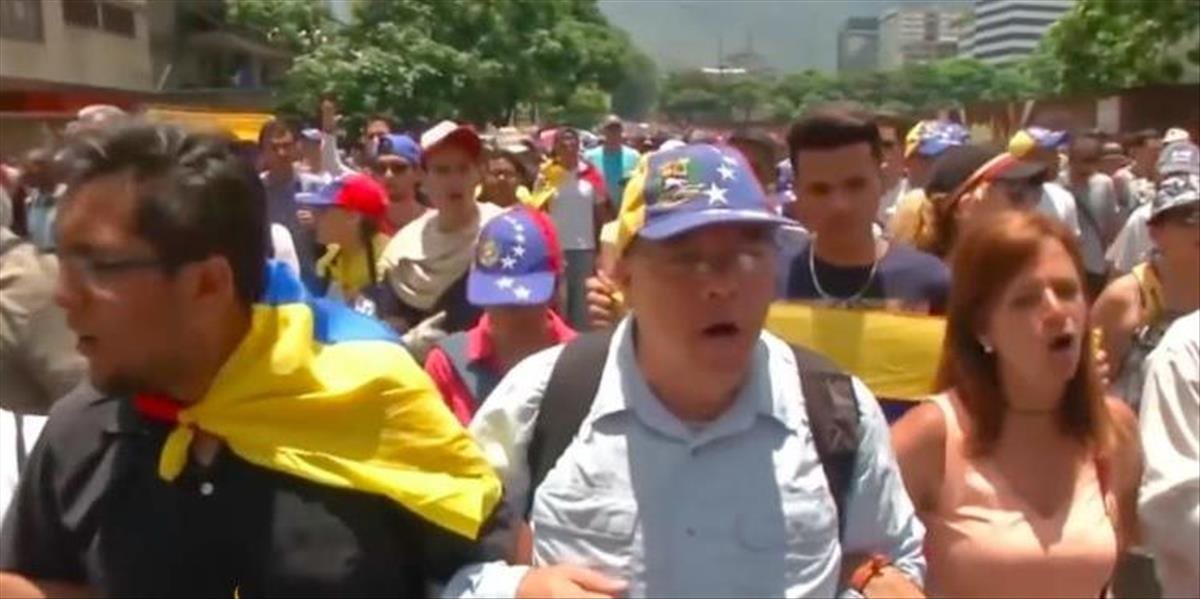 Venezuelčania protestovali v uliciach voči nedostatku potravín