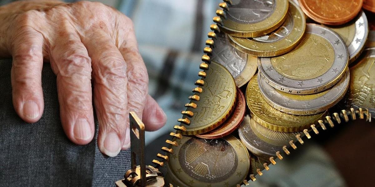 Starobné dôchodky od januára stúpnu najmenej o 8,4 eura