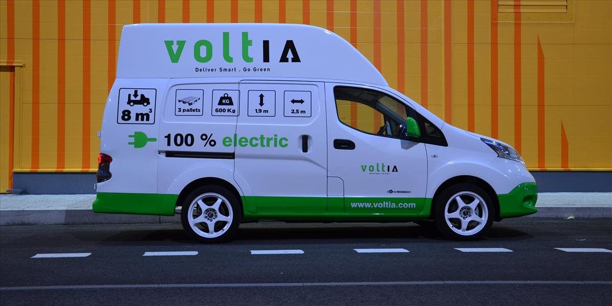 Slovenská spoločnosť Voltia uviedla v Londýne plne elektrickú dodávku bez emisií