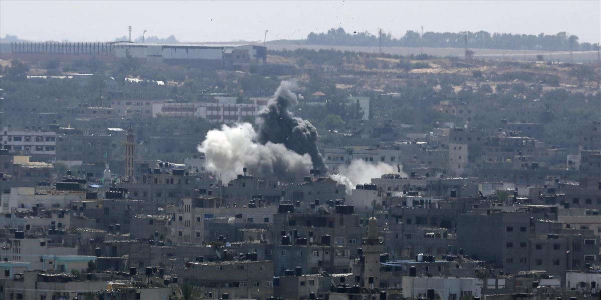 Izraelské lietadlá zasiahli ciele Hamasu v Gaze v reakcii na raketové útoky