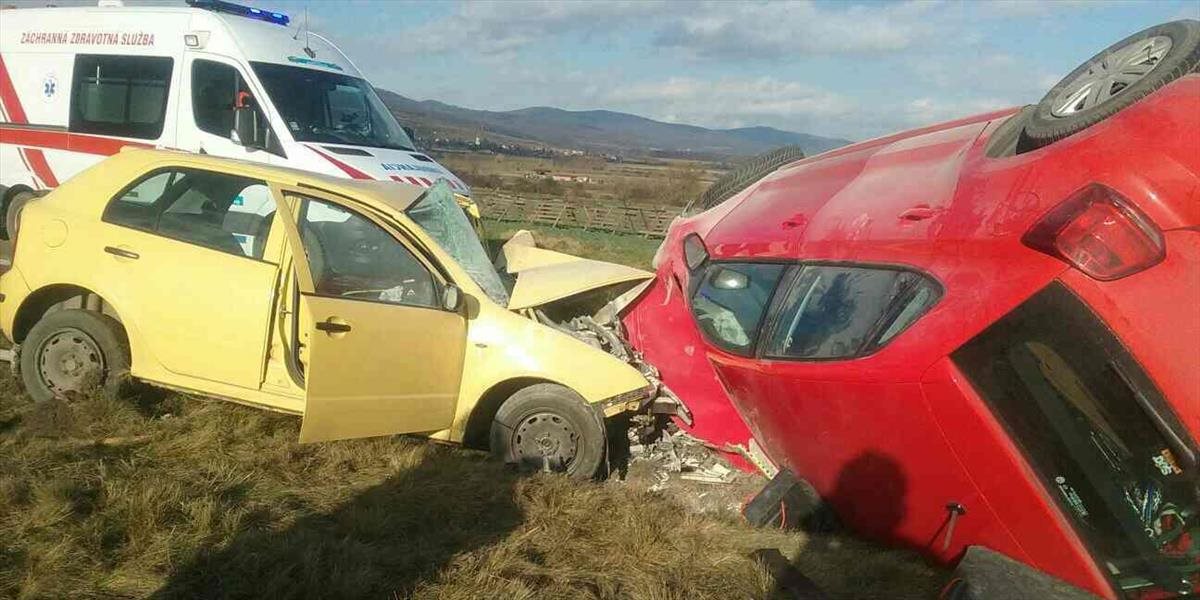 Hasiči zasahovali pri štyroch nehodách v Košickom kraji