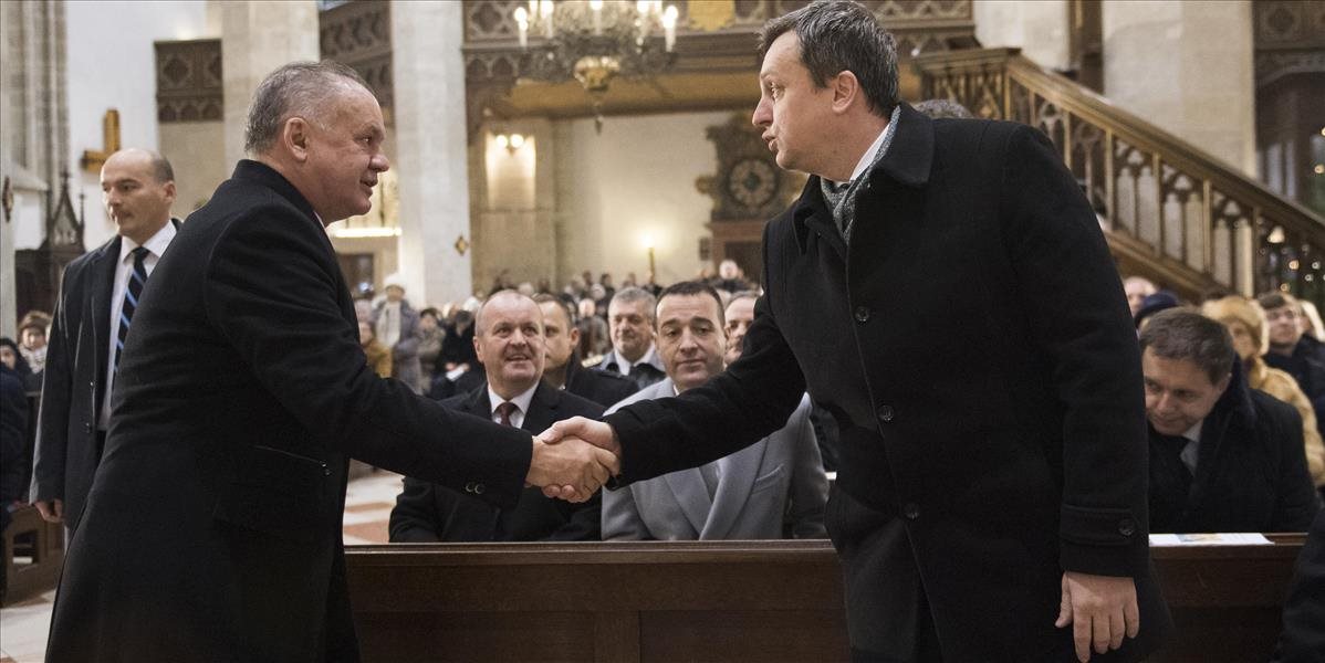 Bohorodička zmieruje: pozrite sa, ktorí politici boli 1. januára na omši v katedrále