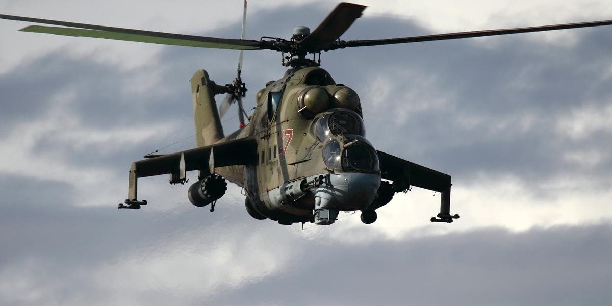 Pri havárii ruského vrtuľníka Mi-24 v Sýrii zahynuli dvaja piloti