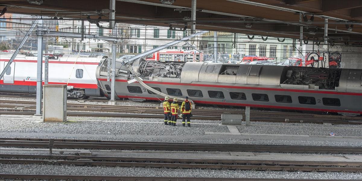 Níž Eleanor spôsobila vo Švajčiarsku vykoľajenie vlaku, zranilo sa osem osôb