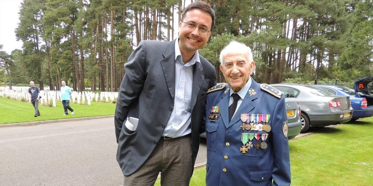 Vo veku 94 rokov zomrel v Londýne Ivan Otto Schwarz, ktorý slúžil v RAF