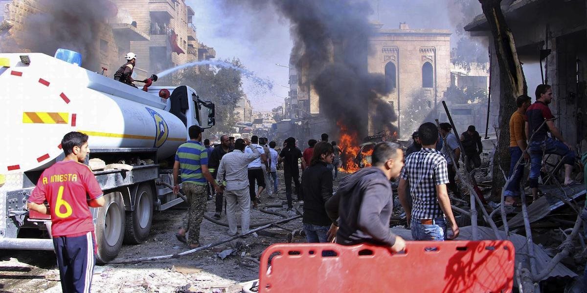 Pri výbuchoch v sýrskom Idlibe zahynulo najmenej 30 ľudí