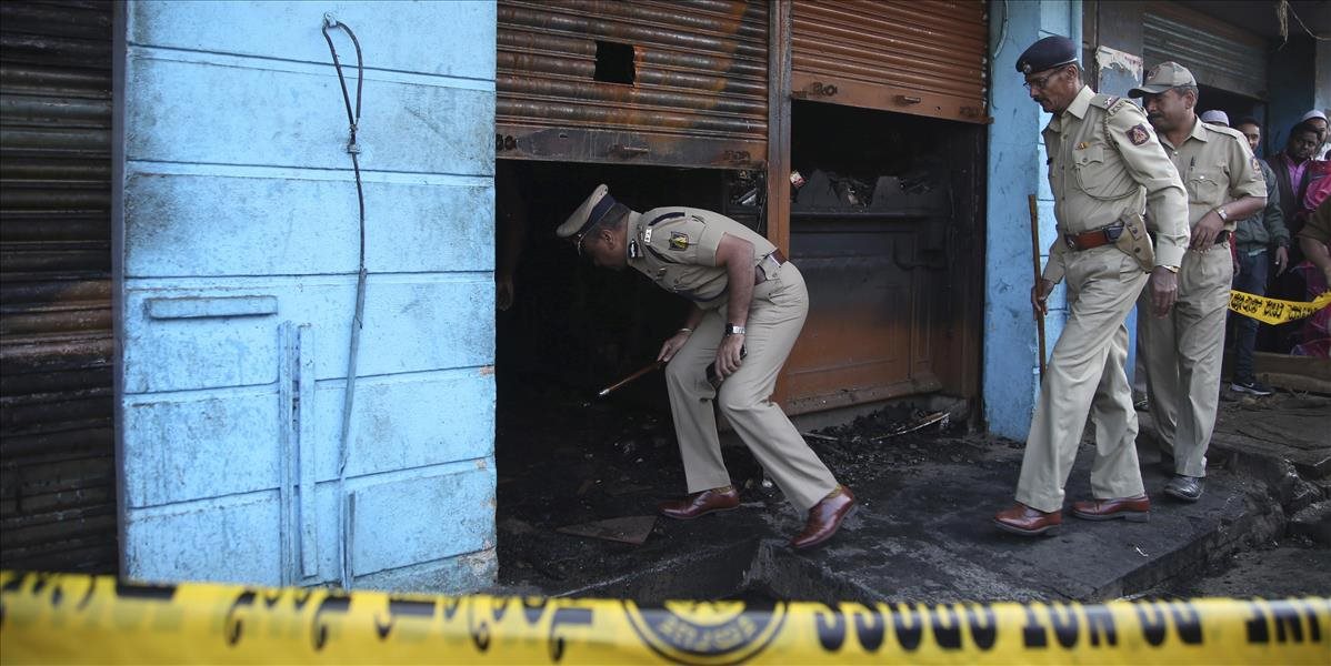 FOTO V indickej reštaurácii vypukol požiar, zabil päť ľudí