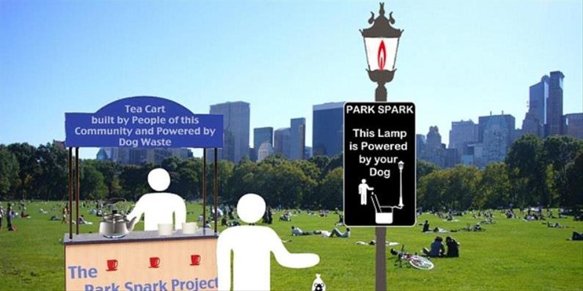 Vo Veľkej Británii predstavili prvú pouličnú lampu, ktorú poháňajú psie hovienka