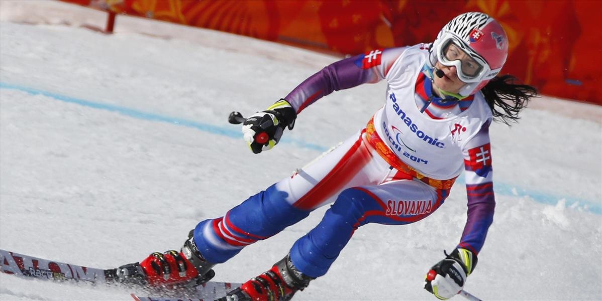 Paralympijská zjazdárka Farkašová so slalomovým víťazstvom na podujatí Svetového pohára