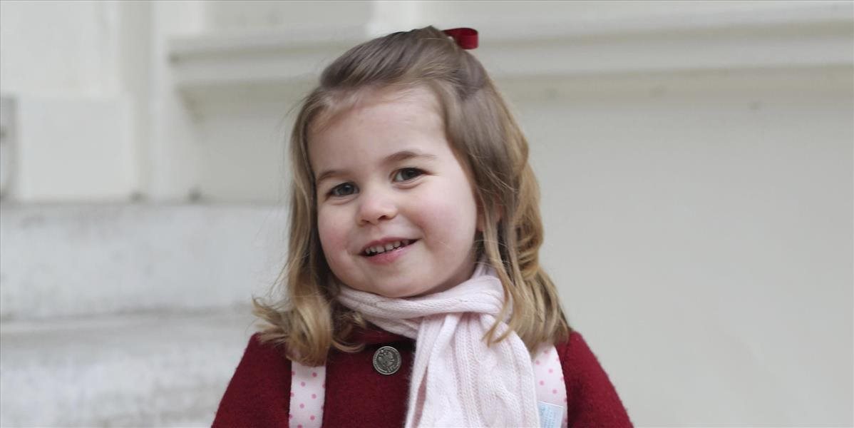 Princezná Charlotte začala navštevovať materskú školu