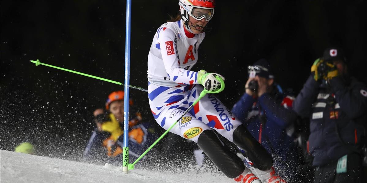 Vlhová nedokončila prvé kolo slalomu vo Flachau