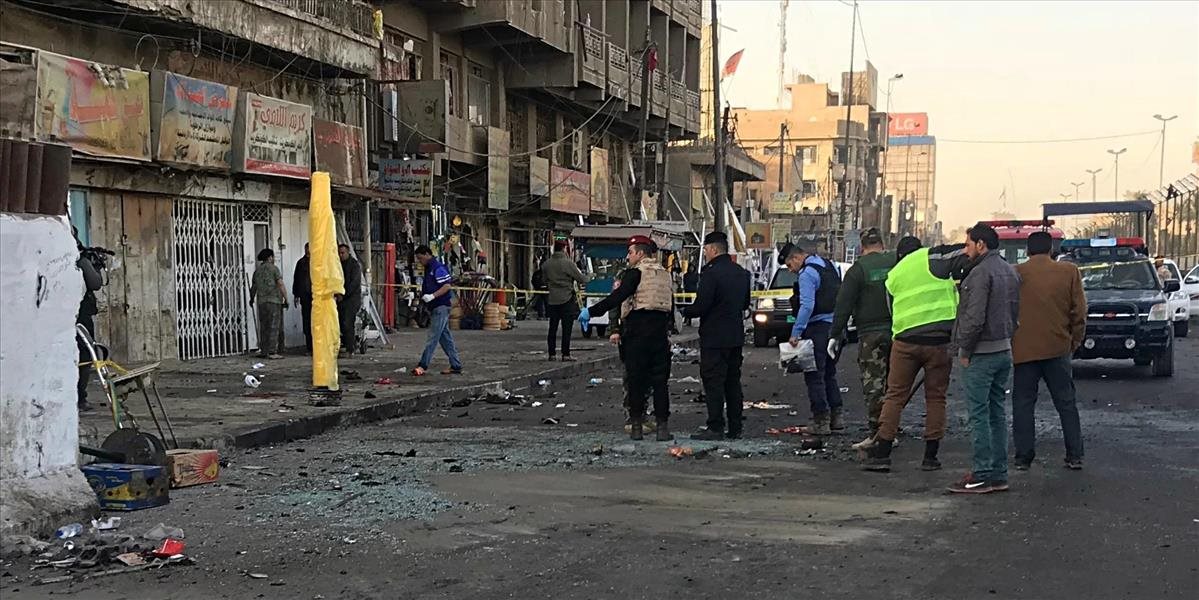AKTUALIZOVANÉ FOTO Dve explózie v centre Bagdadu si vyžiadali najmenej 38 mŕtvych