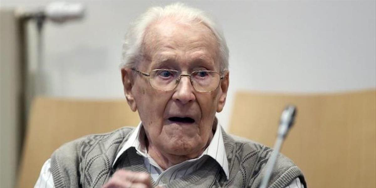 "Účtovník z Auschwitzu" Oskar Gröning požiadal o milosť