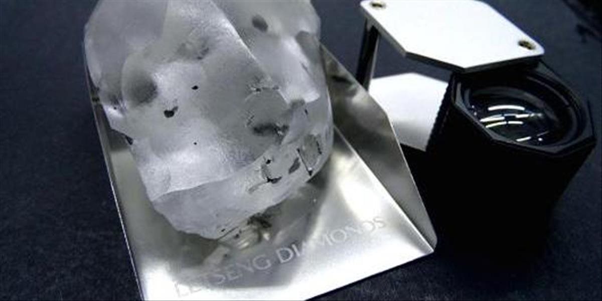 V južnej Afrike našli piaty najväčší diamant na svete