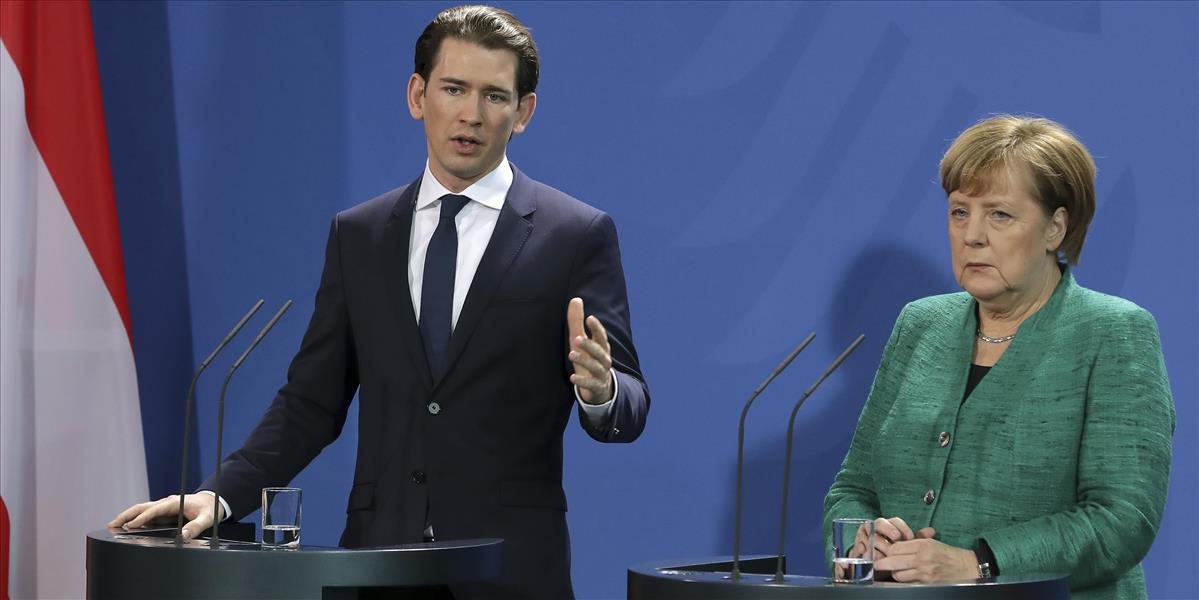Merkelová sa stretla s Kurzom, v utečeneckej politike sa rozchádzajú