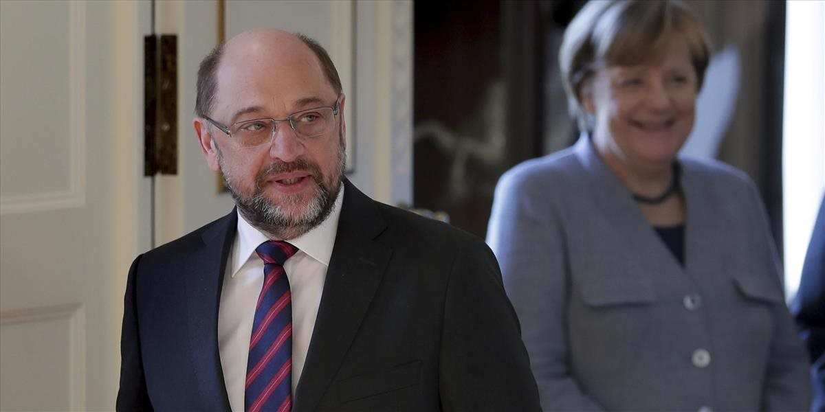 Prieskum: V Nemecku výrazne klesla podpora Schulzovej SPD i samotnej kancelárky Merkelovej