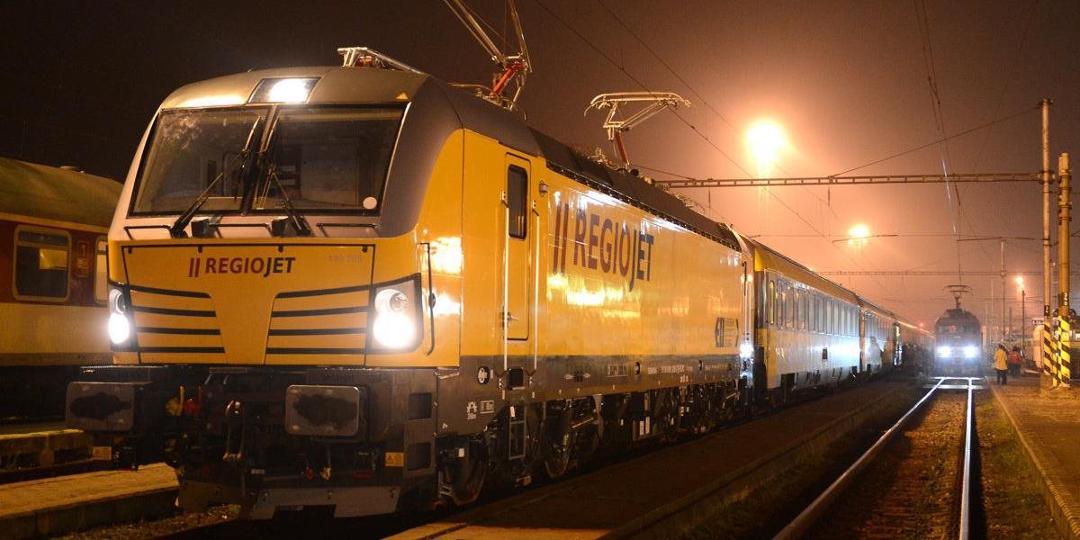 RegioJet zvýšil kapacitu vo vlakoch na trase medzi Bratislavou a Komárnom