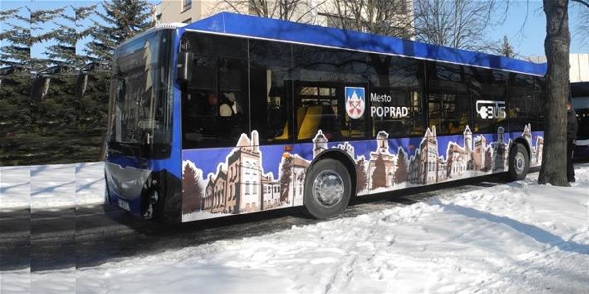 V MHD v Poprade začal jazdiť prvý slovenský elektrický autobus