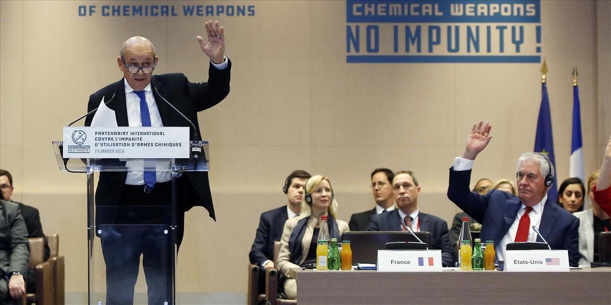 Francúzska vláda uvalila sankcie na spoločnosti podporujúce výrobu chemických zbraní v Sýrii