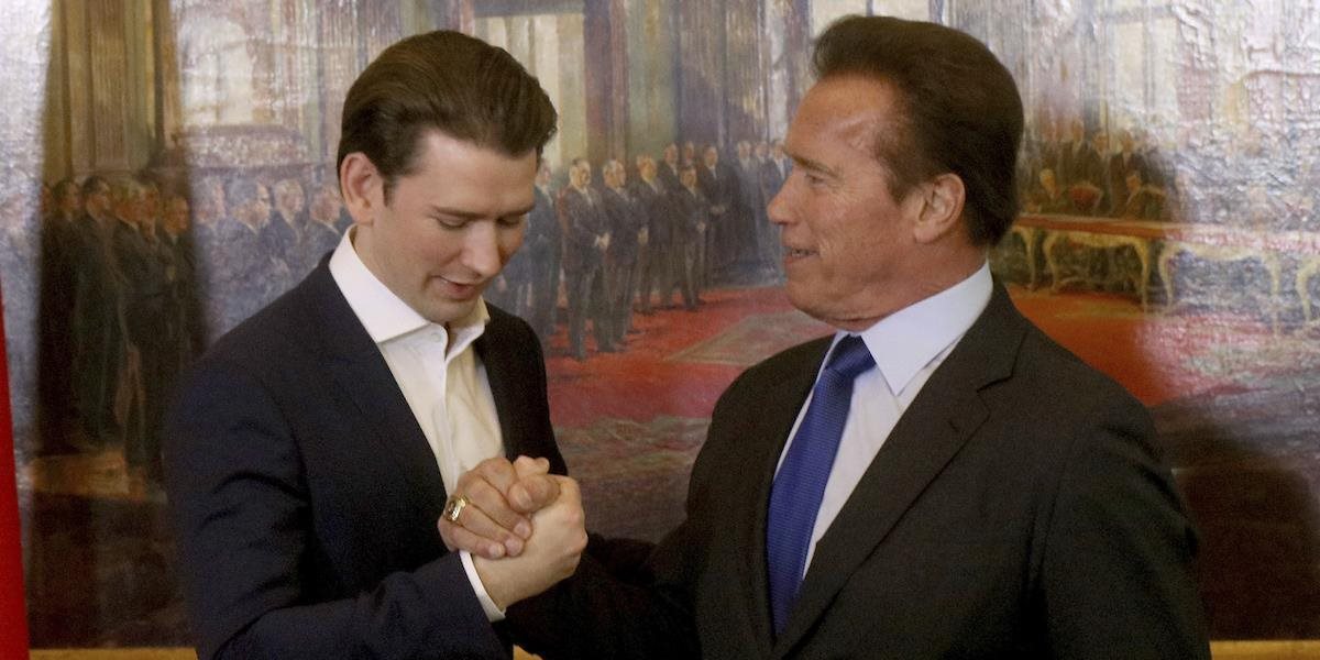 Arnolda Schwarzeneggera prijal vo Viedni rakúsky prezident i kancelár