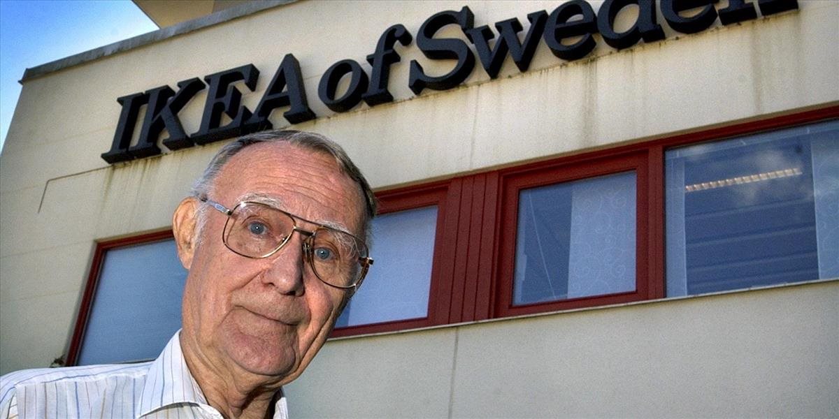 Zomrel zakladateľ koncernu IKEA