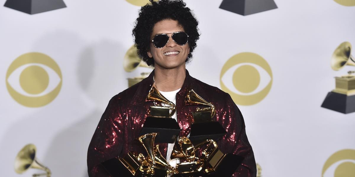Udeľovanie cien Grammy ovládol Bruno Mars