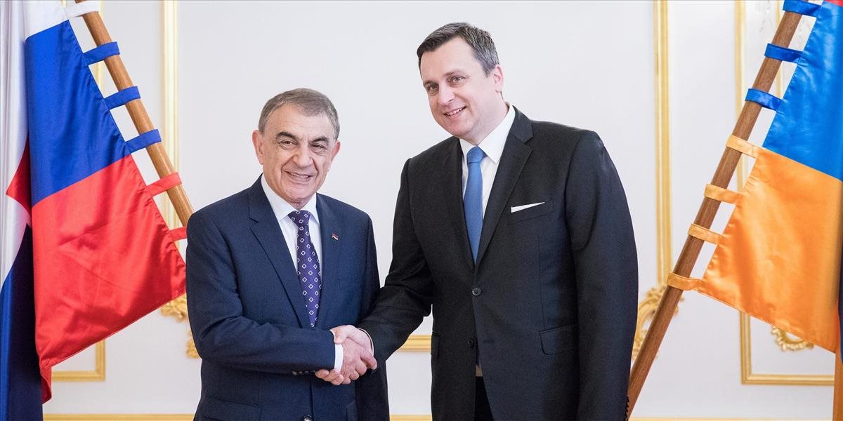 Danko: Arménsko-slovenská spolupráca by sa mala prehĺbiť ešte viac