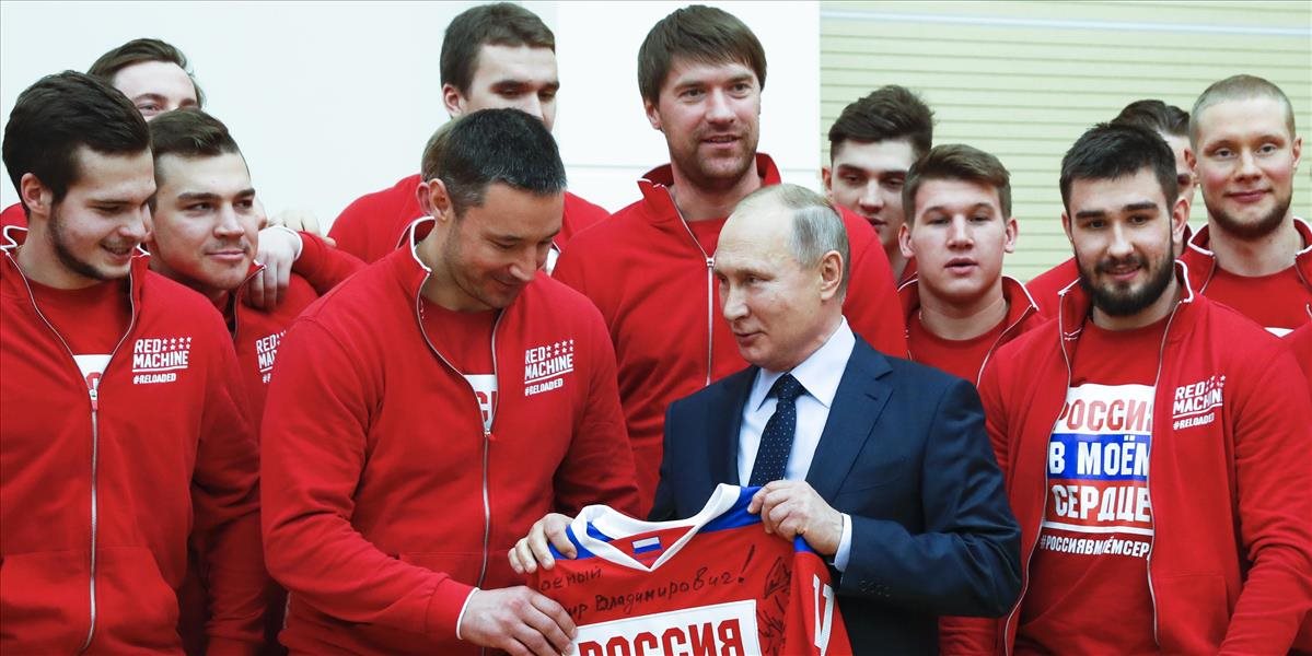 Na olympiáde ignorujte dopingové škandály, povedal Putin ruským športovcom