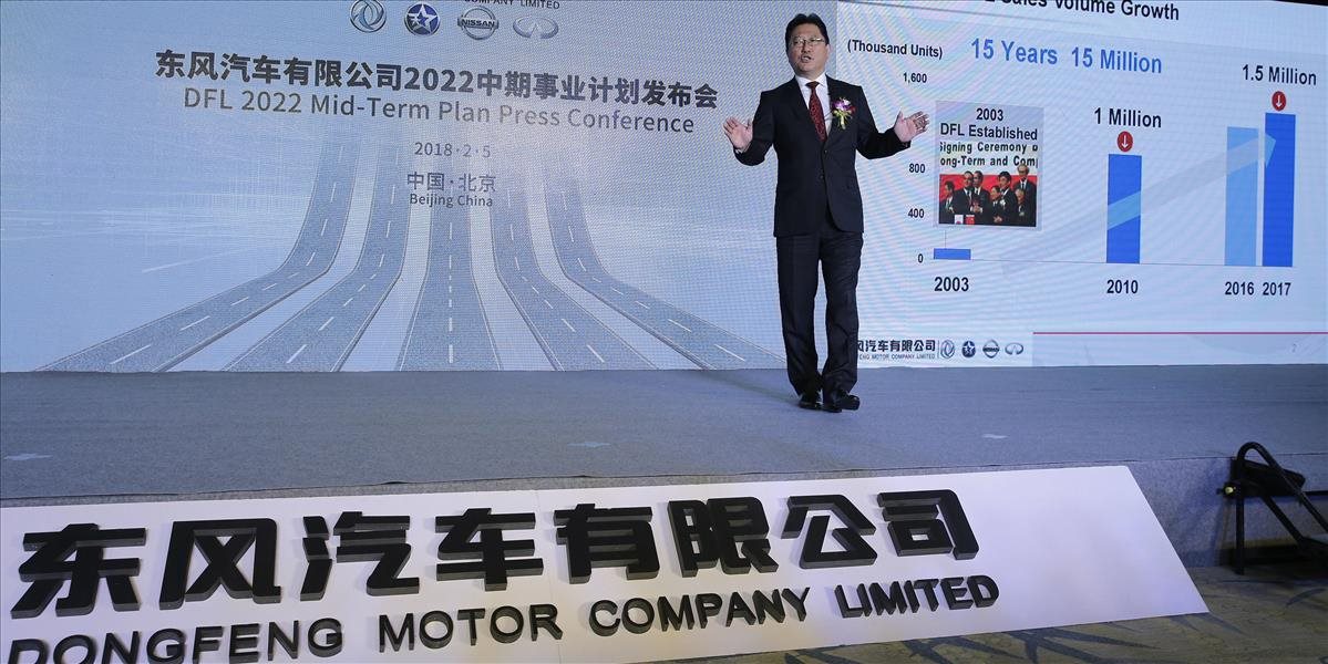 Nissan chce do piatich rokov investovať v Číne takmer 8 miliárd eur