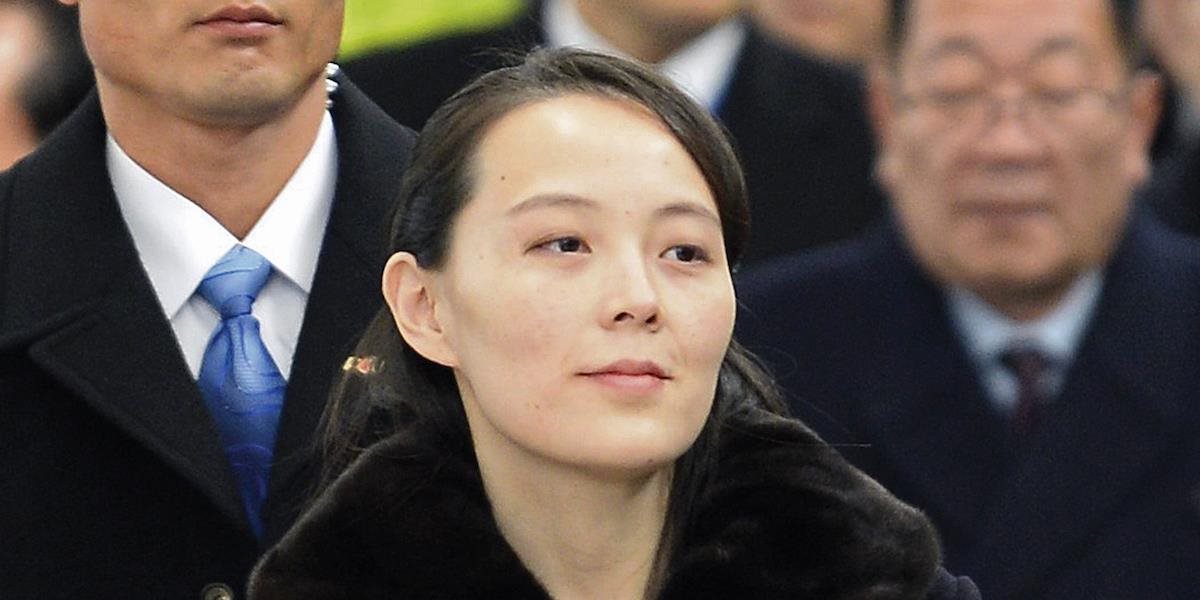 FOTO Sestra severokórejského vodcu dorazila na olympijské hry