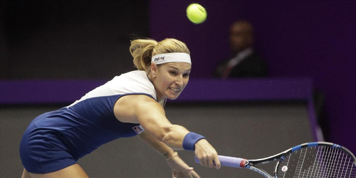 Cibulková sa lúči s turnajom v Dauhe, prehrala už v 2. kole